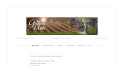 Desktop Screenshot of grapevinewinesandspirits.com